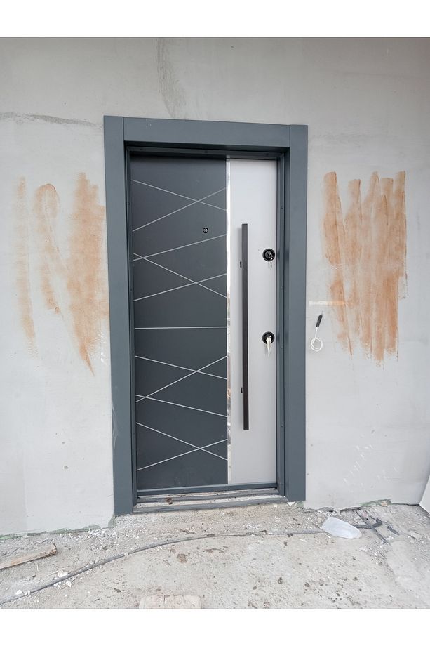 Kompozit Dış Mekan Çelik Kapı Sağ - 8