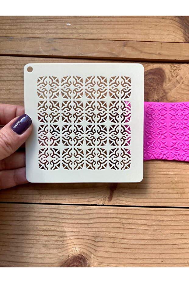 نمط خمر 1 بوليمر كلاي الاستنسل - 2