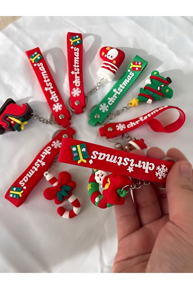 Yılbaşı Temalı Anahtarlık - 3ADET - 3