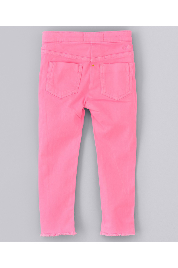 Basic Twill Tregging - Neon Pink - 2