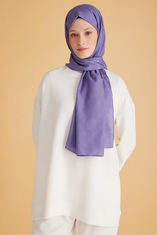 شال مونوغرام طازج S00OA 0444404 -95