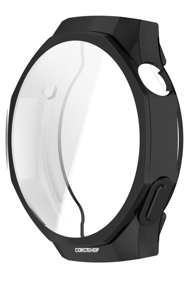 حافظة حماية كاملة من السيليكون متوافقة مع ساعة Huawei Watch GT 5 Pro مقاس 46 مم