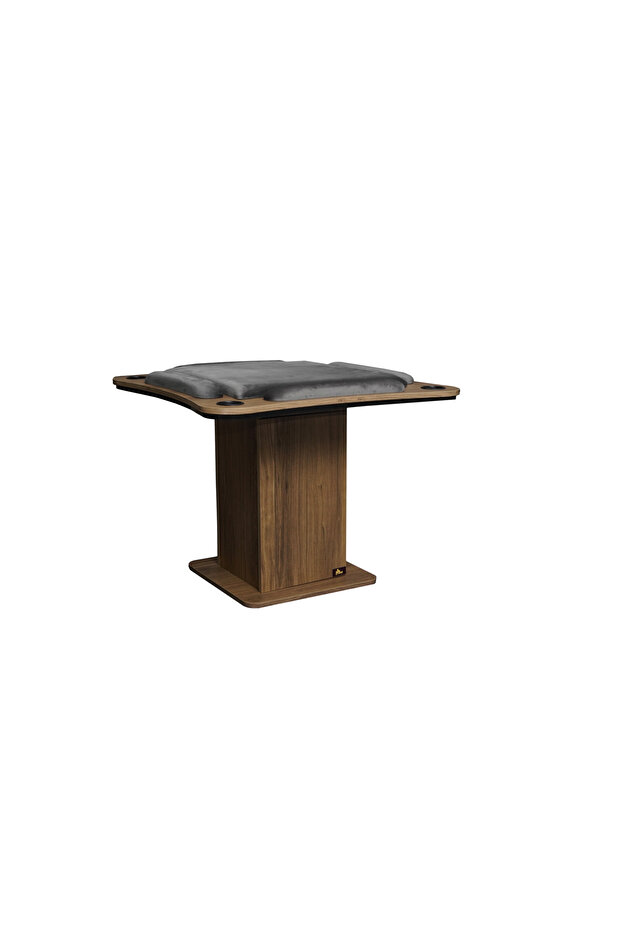 Large Curved Blot Table - GRAY - 1