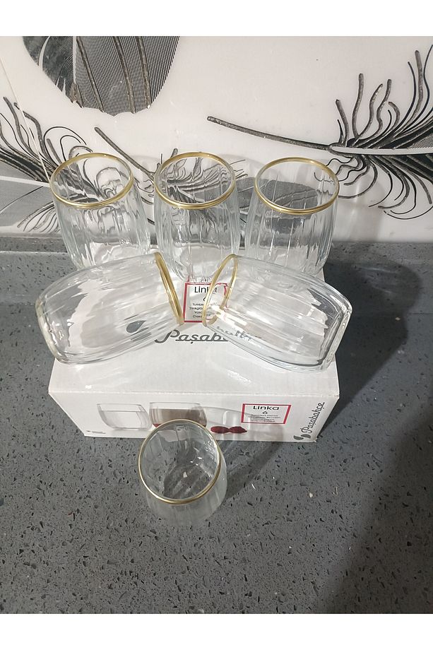 Linka 6 adet kahve yanı su bardagı 115 cc - 1