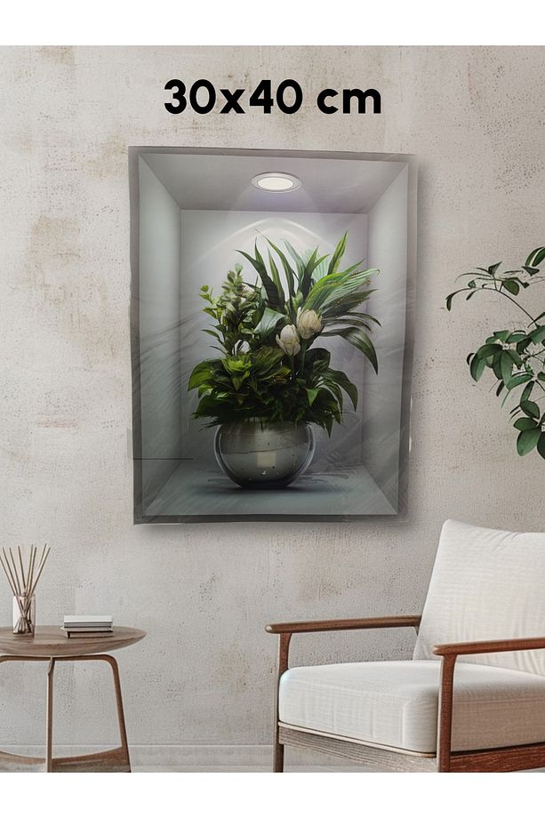 3 BOYUTLU DUVAR RESMİ 30X40 CM - 1