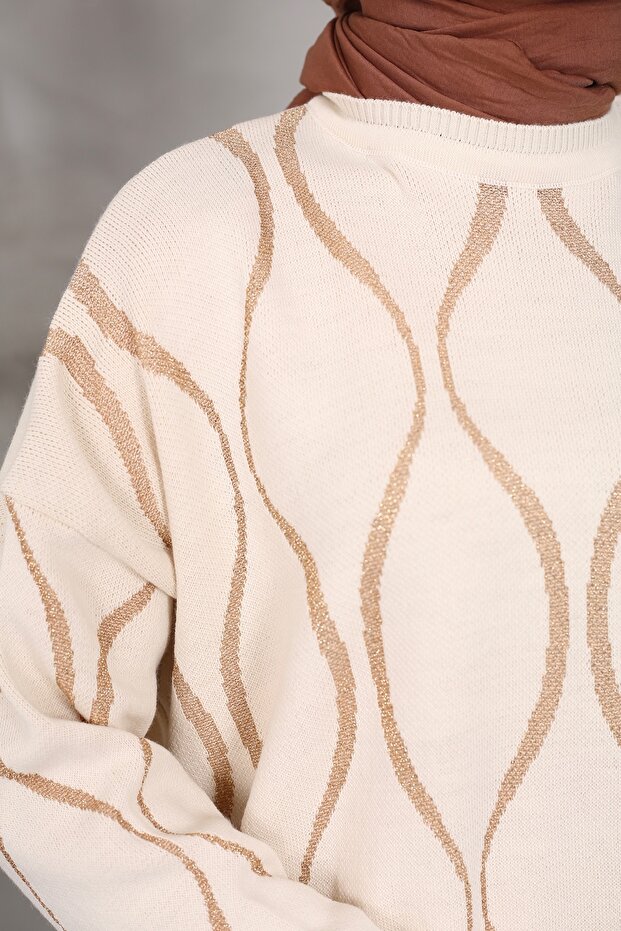 Simli Triko Tunik - 4