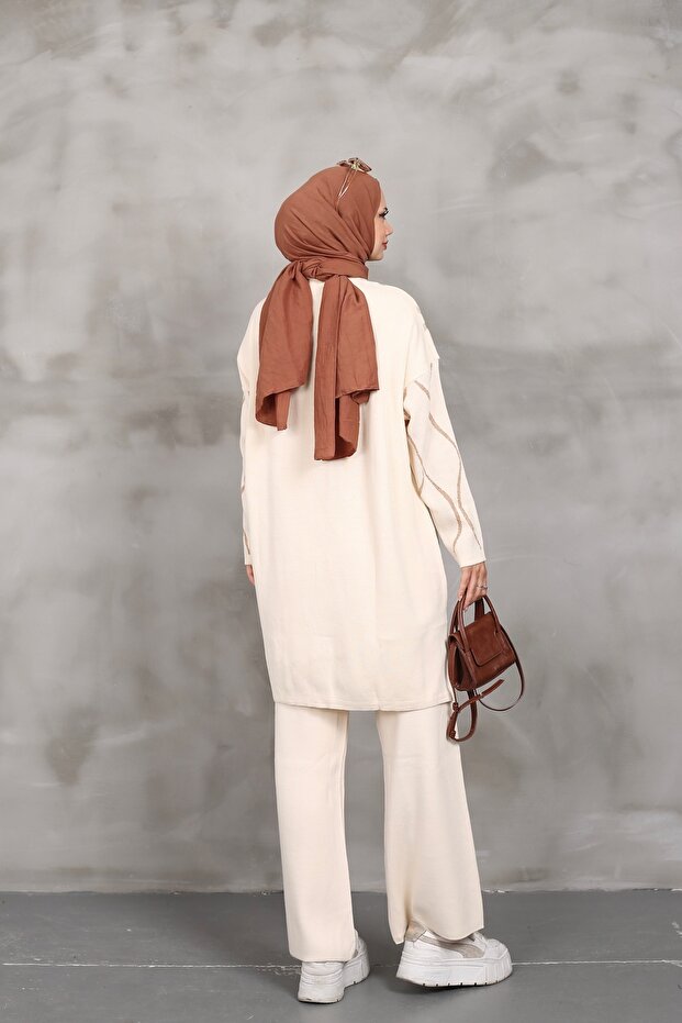 Simli Triko Tunik - 6