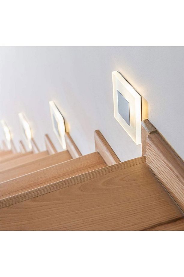Ledli Merdiven Duvar Aplik 8x8 cm - 2
