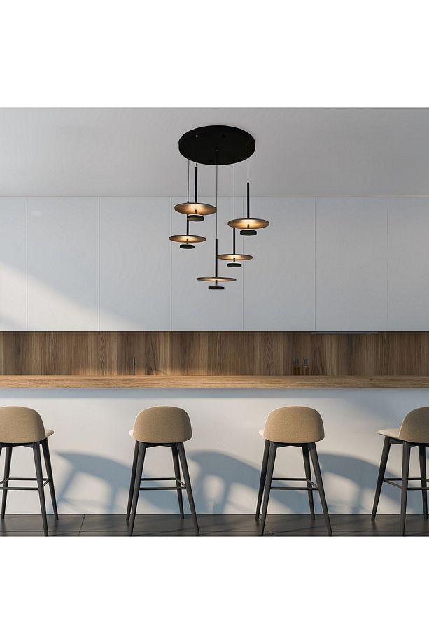 Led Avize Sarkıt Ahşaplı Avize 5*25 cm - 3