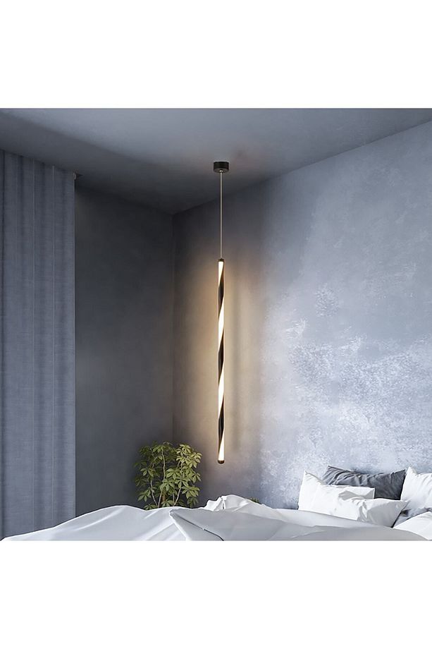 Vxl00348 Burgulu Yatak Başı Sarkıt Tekli 80cm Çap 2cm - 5