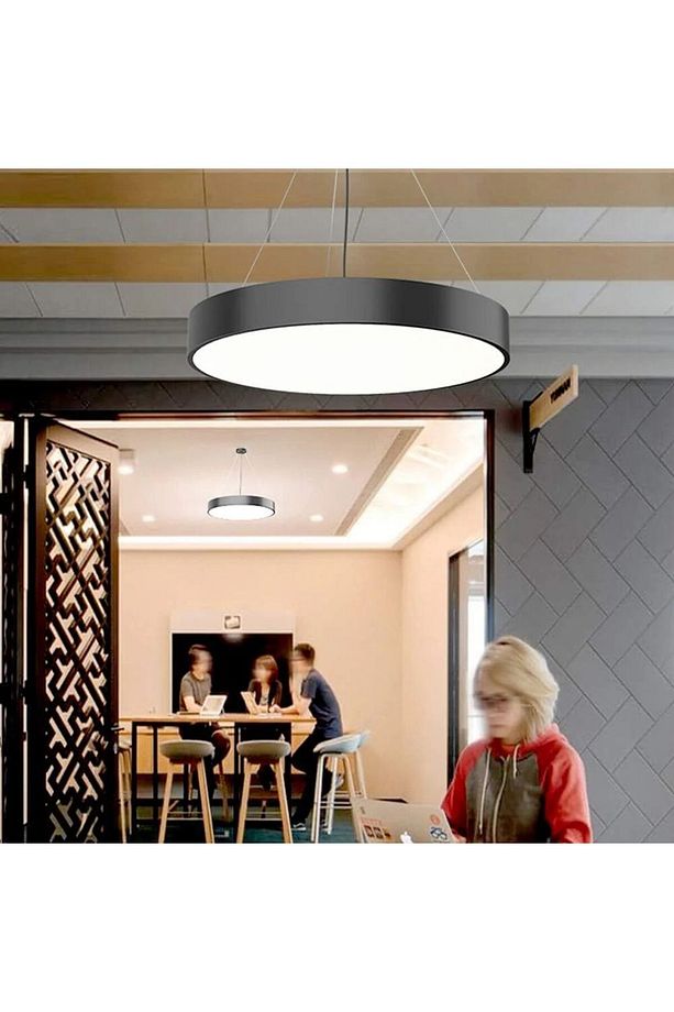 Tenter Sarkıt LED Lamba 50 Cm Çap 30 Watt H:7 Profil Gün Işığı - 2