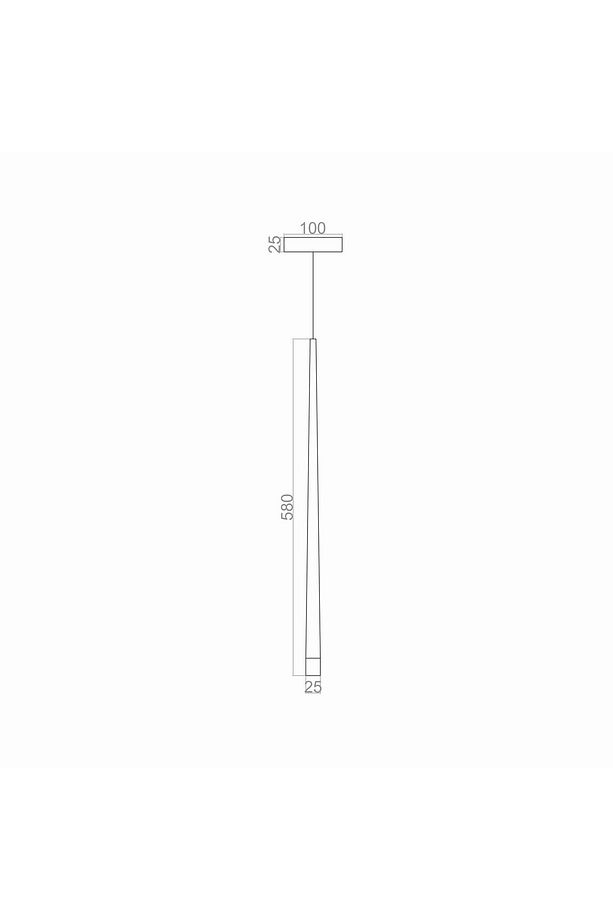 Vxl008321 Sarkıt Led Lamba H:50cm Çap:1,8 Cm - 3