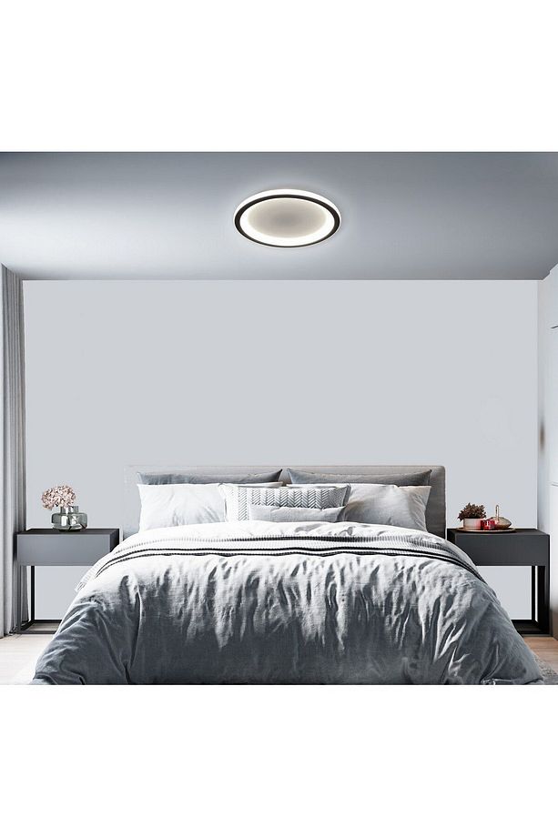Plafonia Samsung Ledli Iç Dış Yüksek Işıklı Tavan Tipi Led Avize Çap 40cm - 4