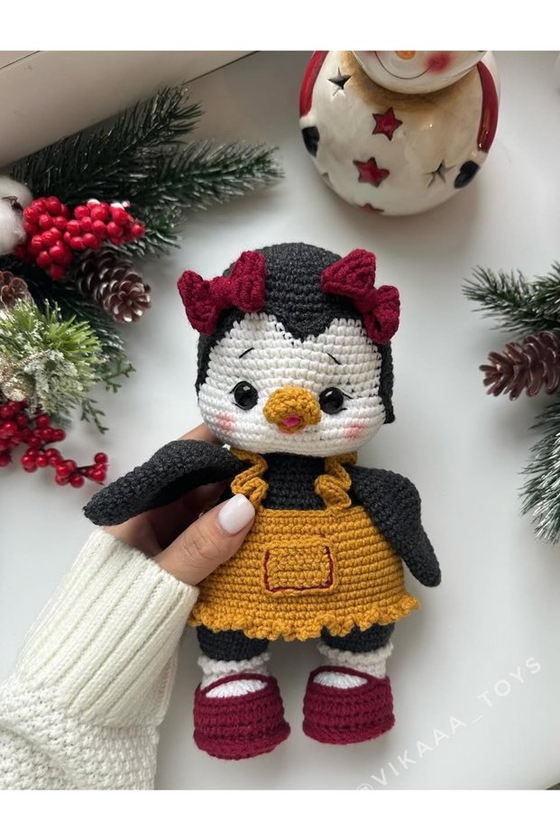 Amigurumi şaşkın pingu