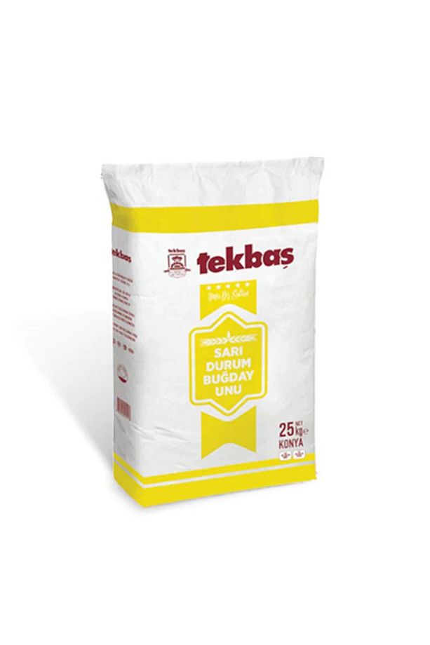 Sarı Durum Buğday Unu 25 Kg Makarnalık Eriştelik Un - 2