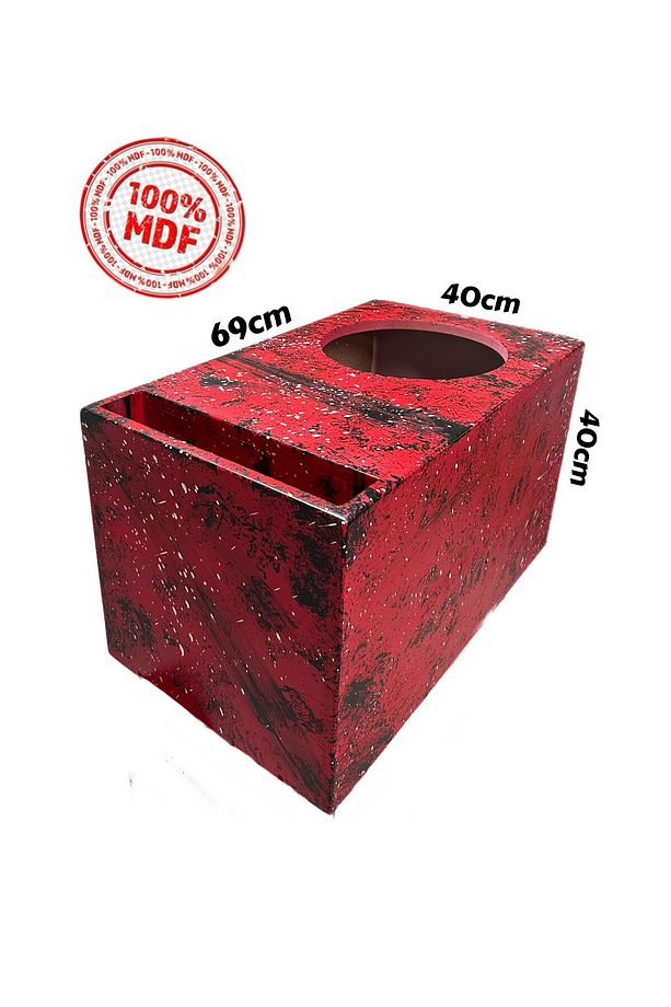 30 CM SPL L PORT PROFESYONEL BAS KABİNİ MDF DEPREM ETKİLİ - 1