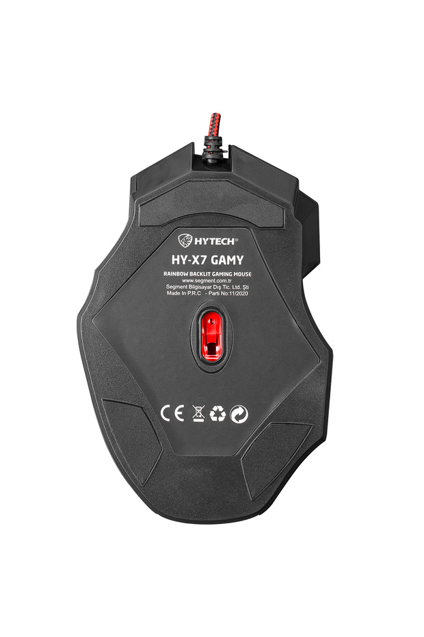 3600 Dpi 7 Tuşlu X7 Rainbow RGB LEDLİ Oyuncu Mouse 1.5 Metre Kablolu x7 Mouse - 7