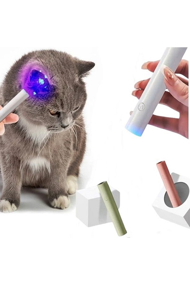Şarjlı Kalem Tip ultraviyole kedi köpek Mantar Bit  İdrar Gösteren Uv Işık - 1