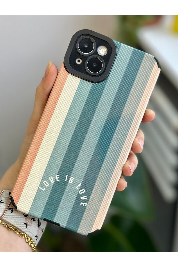 Iphone 14 Plus Ve 15 Plus Uyumlu Kaplama Tasarımlı Baskılı Model Silikon Kılıf - 2