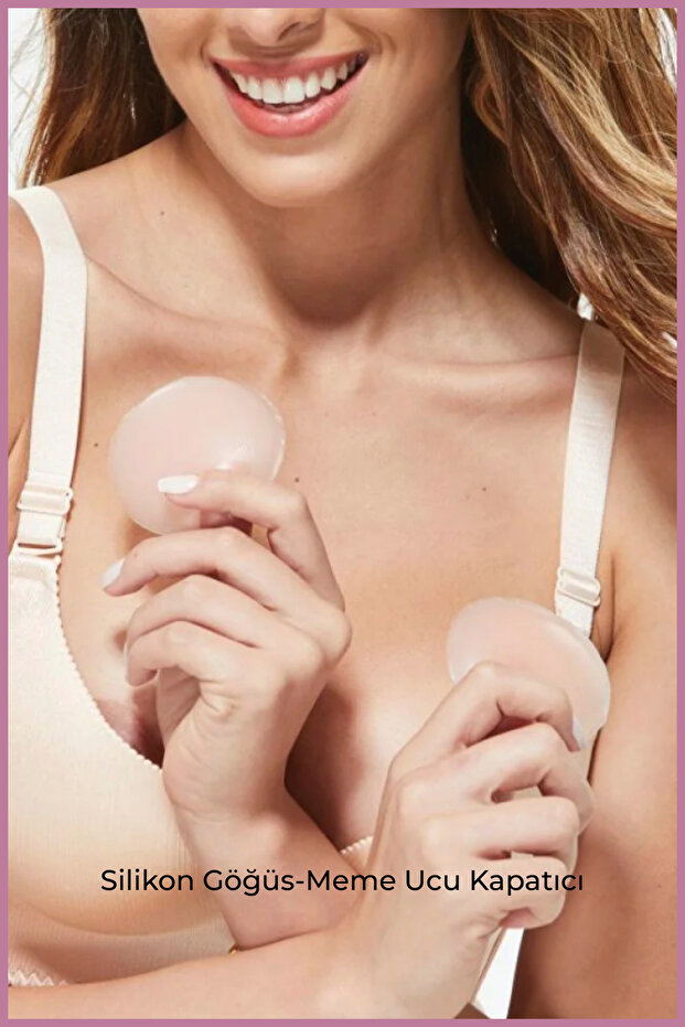 2 Çift Silikon Göğüs Ucu Kapatıcı Silikon - 2