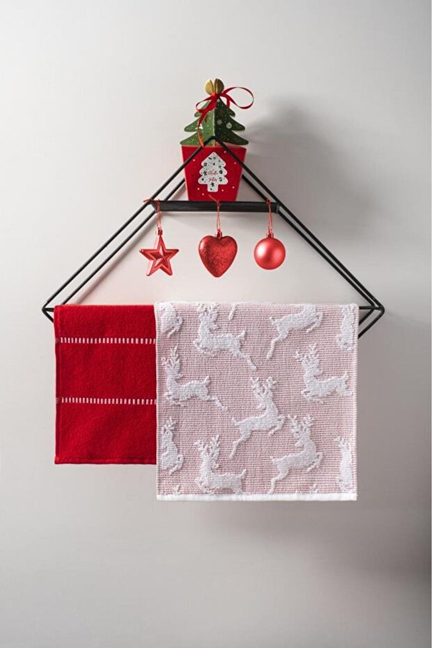 Tulipano New Year 2-Piece Gift Towel Set – 30X50Cm