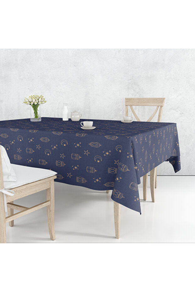 مفرش طاولة بطباعة رقمية بنمط رمضان - 1