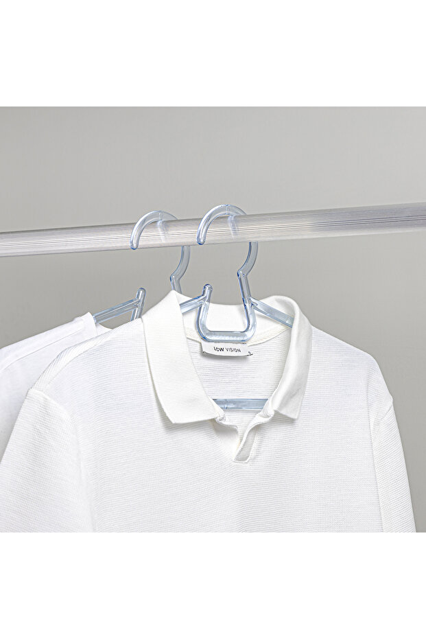 Set de 6 cleiderbügel din plastic - 1