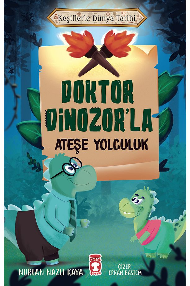 2. ve 3. Sınıf Okuma Seti 3 Kitap Doktor Dinozor Serisi Paraya Yolculuk-Ateşe Yolculuk-Yazıya Yolcul - 3