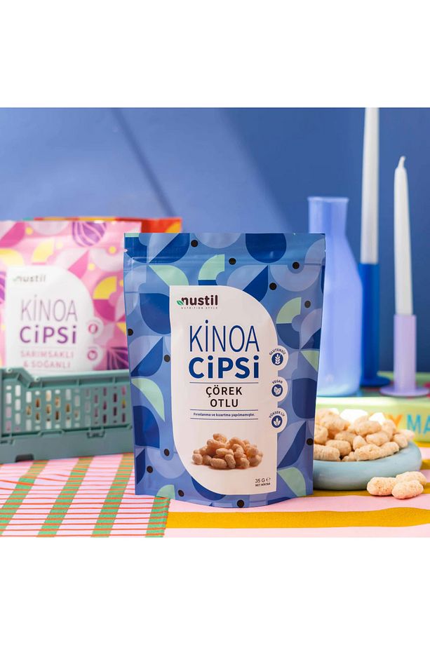 Çörek Otlu Kinoa Cipsi 35g - 3