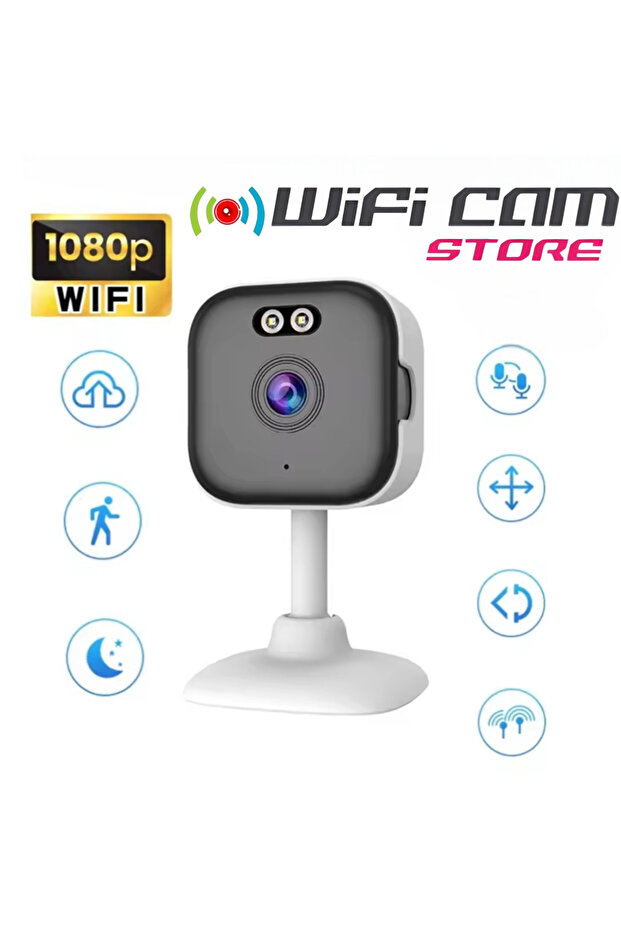 2K İç Mekan Wifi Kamera Gece Görüş-Ses-İnsan Algılama - 4