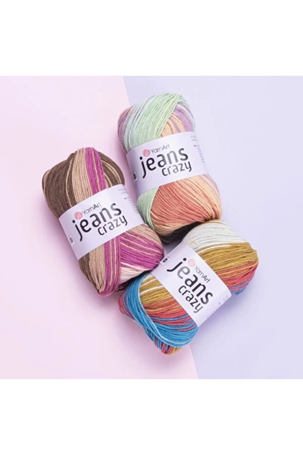 JEANS CRAZY - EBRULİ EL ÖRGÜ İPİ EBRULİ-8216 - 2