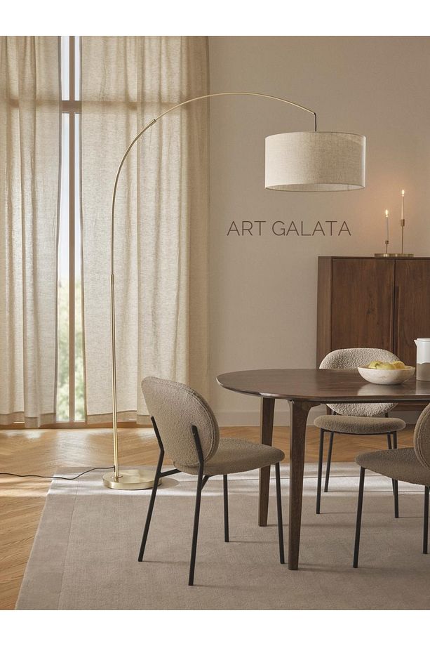 Mid Century Deve Boynu Olta Lambader"dikkat! Satıcı Kısmının A.r.t Galata Olmasına Çok Dikkat Edin" - 2