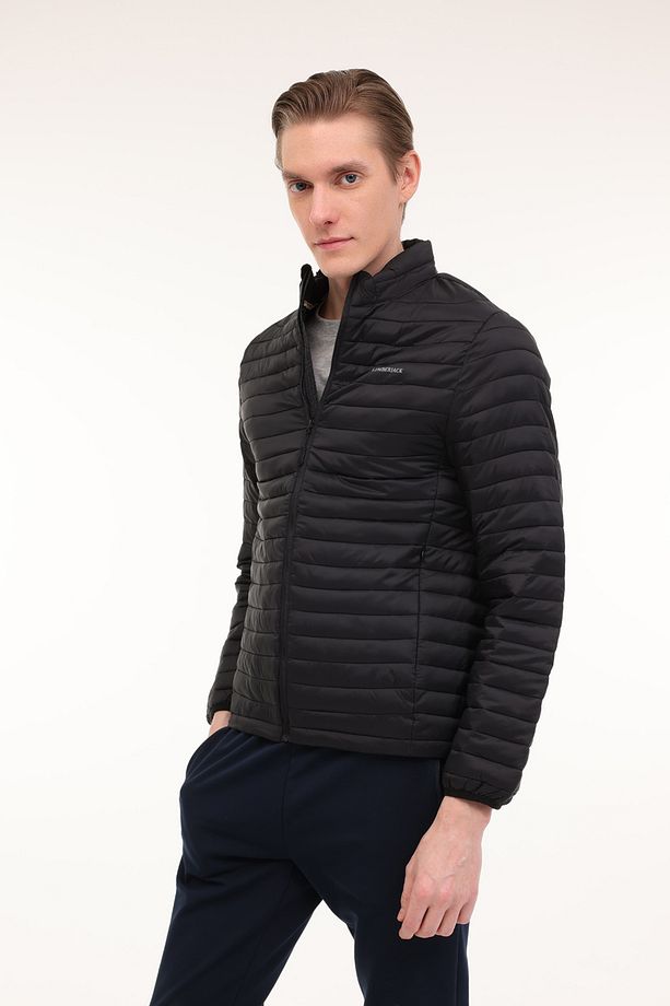 ML PERRY COAT 1SN21 4PR Siyah Erkek Mont - 1