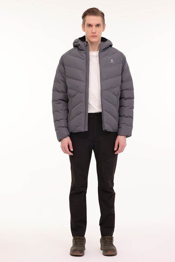 ML ADALBERT COAT 4PR Antrasit Erkek Kısa Kaban - 3