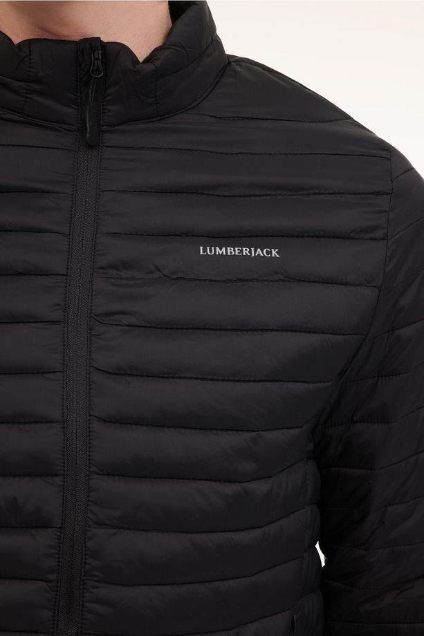 ML PERRY COAT 1SN21 4PR Siyah Erkek Mont - 4