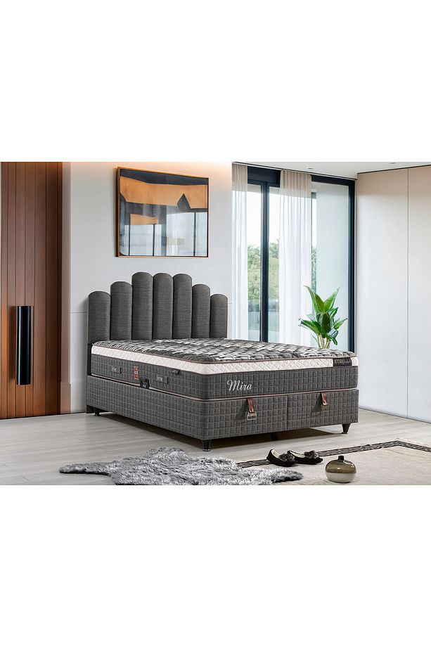 MİRA SET 200X200 (Yatak+Baza+Başlık) - 1