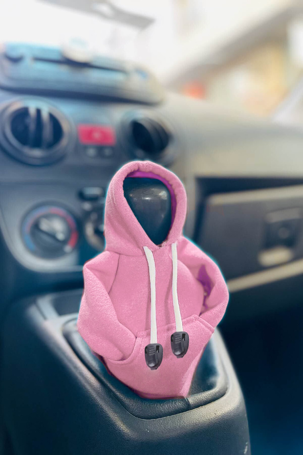 Auto Gear Shift Polar Car Gear Shift Clothing Compatible with All Vehicles Pink