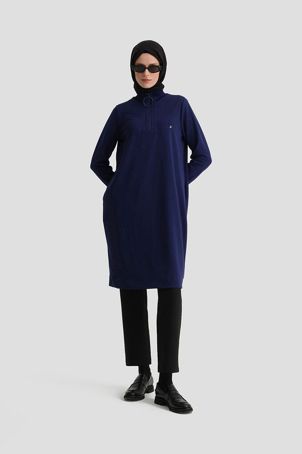 Sweat Tunik Ortd412 Morcivert - 3