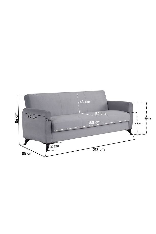 Dove Yüksek Ayaklı 3 2 B Koltuk Takımı Yeşil - 5
