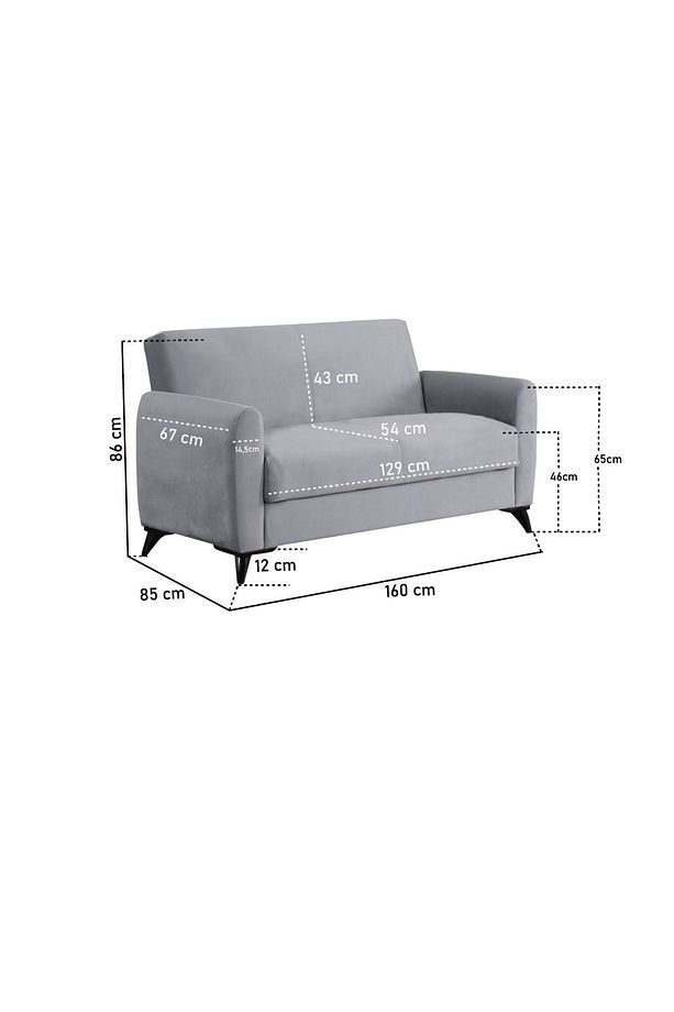 Dove Yüksek Ayaklı 3 2 B Koltuk Takımı Yeşil - 4