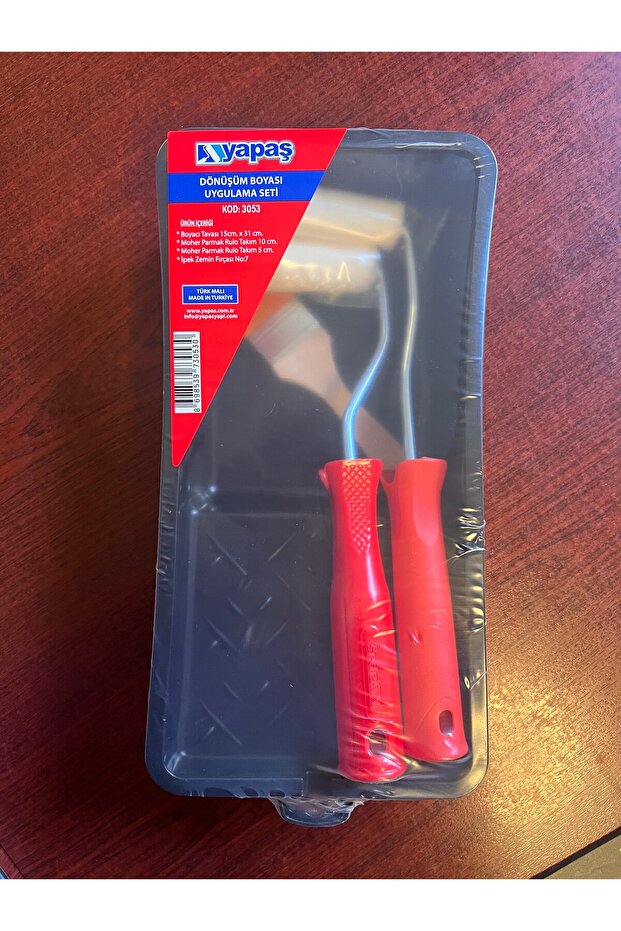 Yapaş Dönüşüm Boyası Uygulama Rulo ve Fırça Seti - 1
