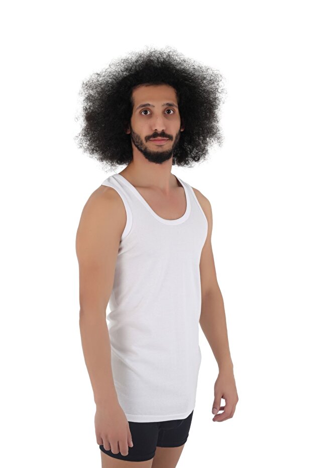 Erkek Atlet Pamuklu Basic 6'lı Premium Paket - 6