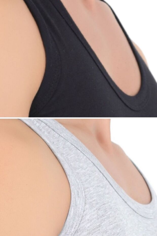 Erkek Atlet Pamuklu Basic 6'lı Premium Paket - 4