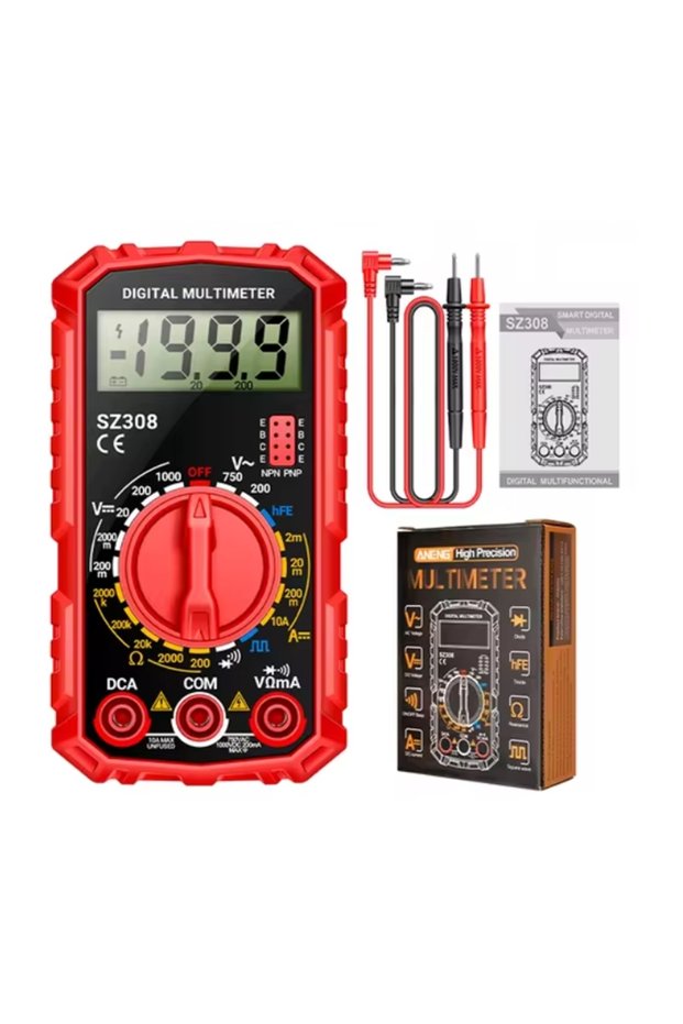 Sz308 Current Voltage Measuring Instrument Multimeter
