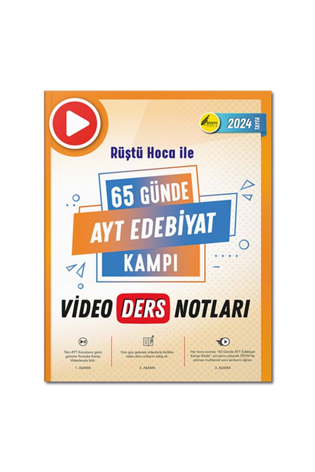 65 Günde Ayt Edebiyat Video Ders Notları - 1