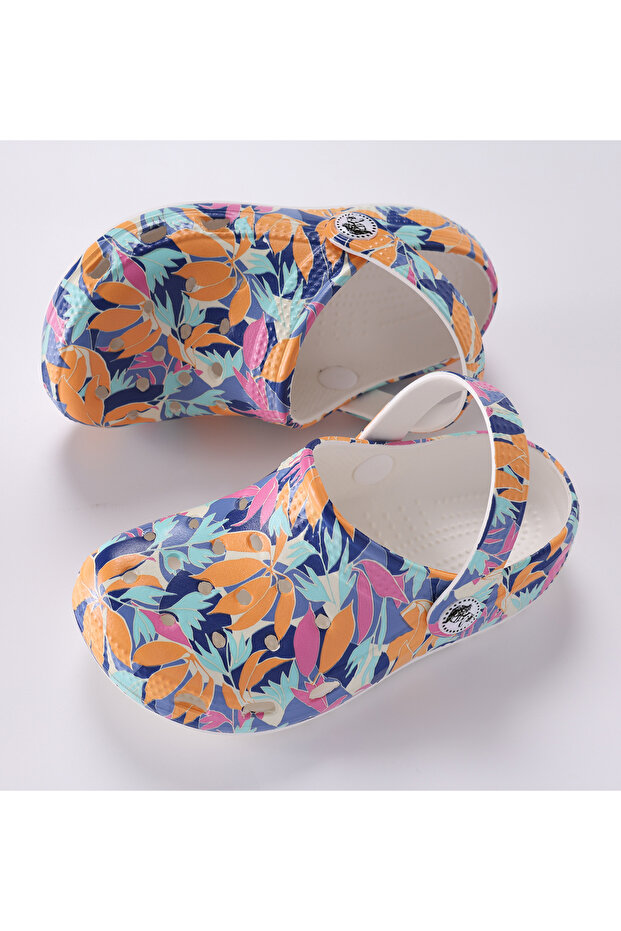 قباقيب مطبوعة بنقشة الزهور بالكامل - متعددة الألوان - 8