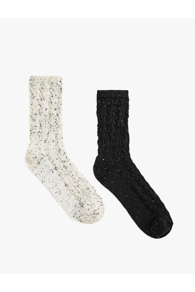 Pack of 2 Patterned Sock Socks