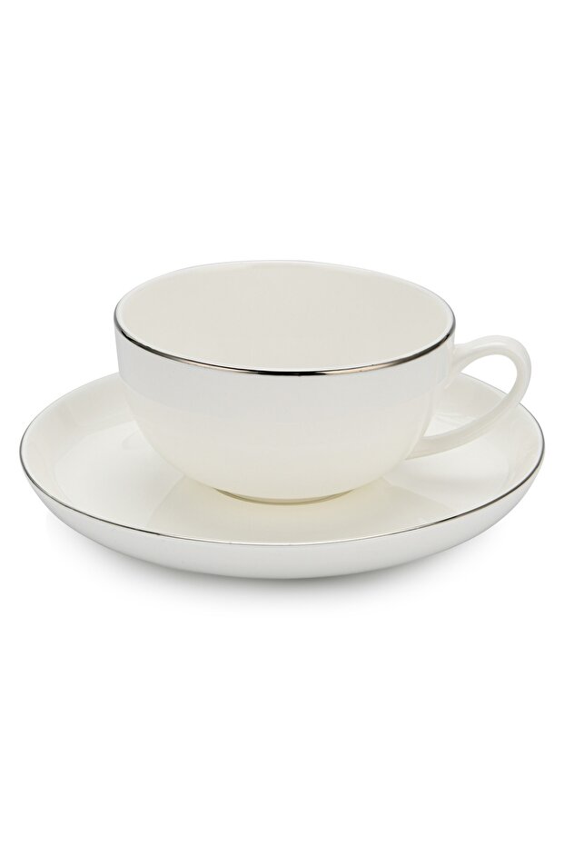 Porcelain Mug and Saucer 230mL Orfei Series