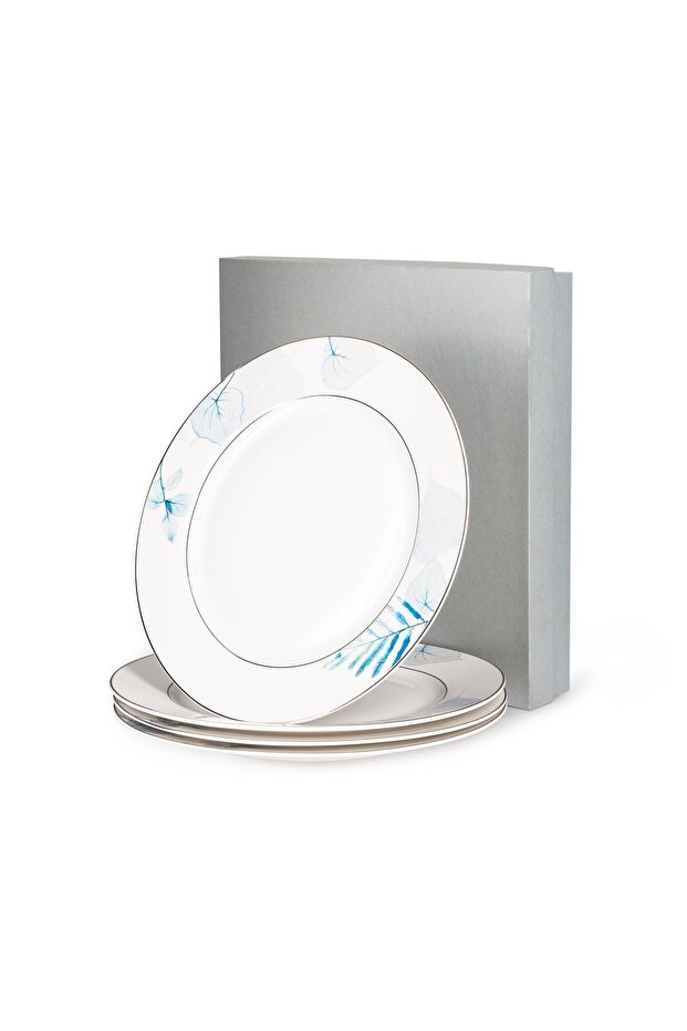 4-Piece Plates Lyon 27cm Porcelain
