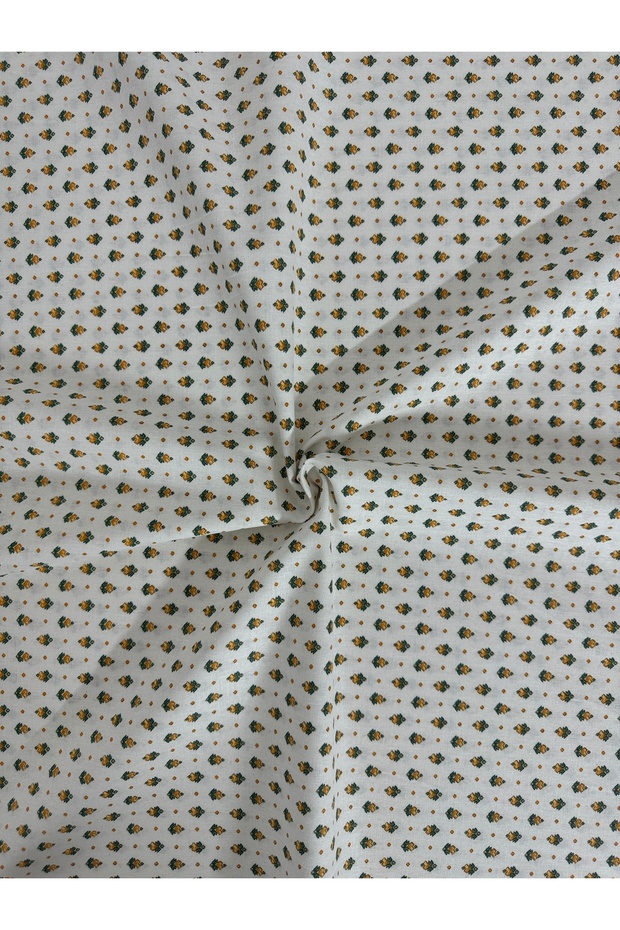 100% Cotton Patterned Poplin Fabric - Width: 160cm